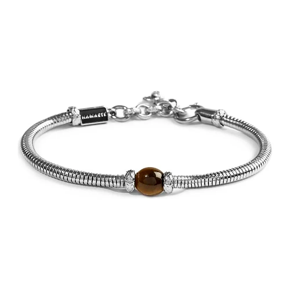 Bracciale Marlù maglia snake con sfera