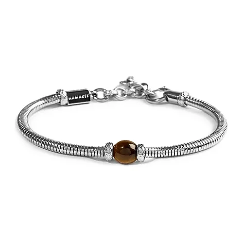 Bracciale Marlù maglia snake con sfera