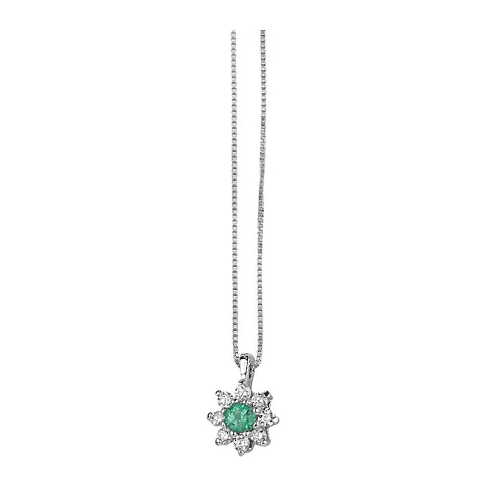 Girocollo Indiana petit Kate con smeraldo