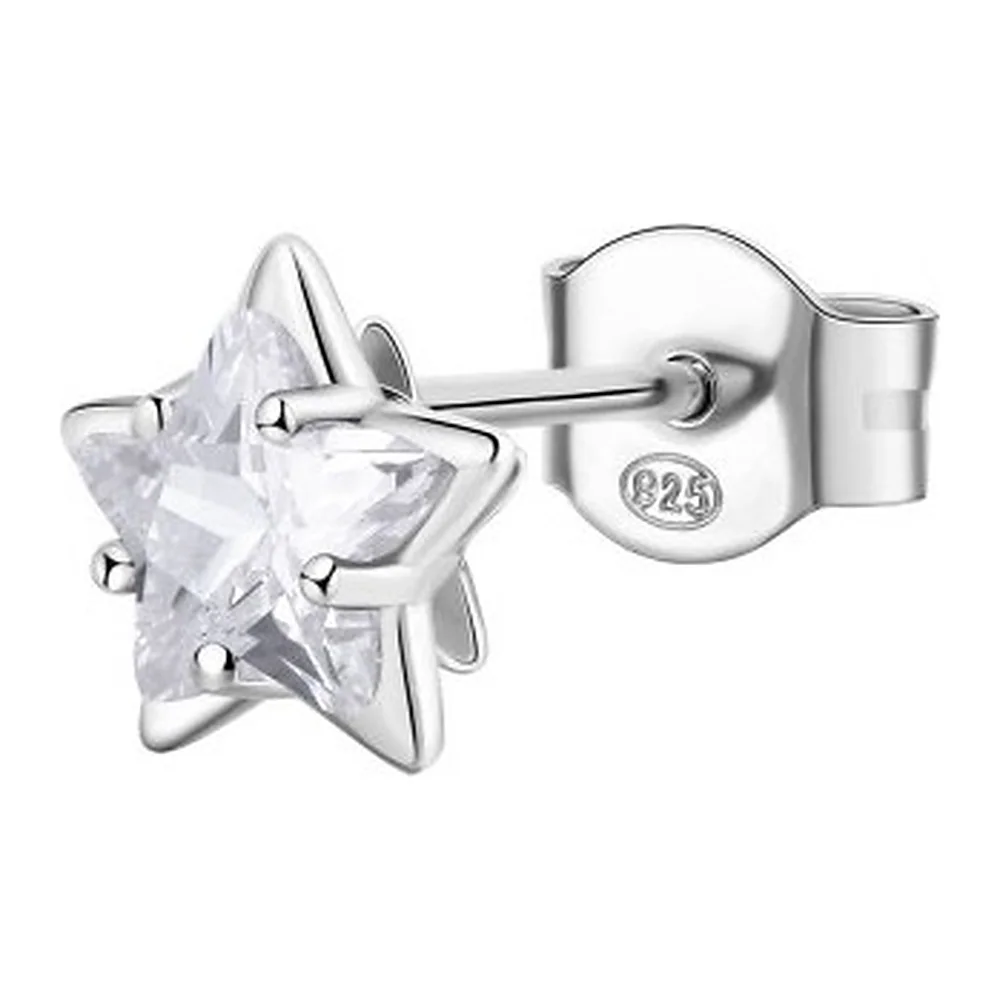 Orecchino Fancy punto luce zircone stella