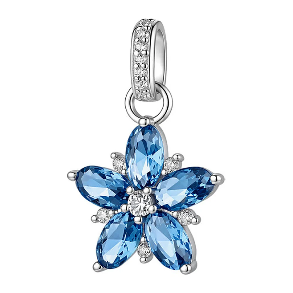 Charm Fancy fiore zirconi mix
