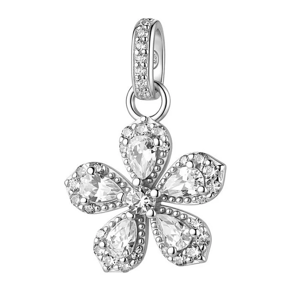 Charm Fancy fiore zirconi mix