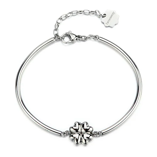 Bracciale Brosway Chakra fortuna quadrifoglio