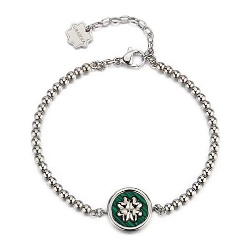 Bracciale Brosway Chakra fortuna quadrifoglio