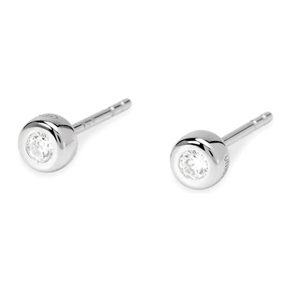 Orecchini Mabina My Diamond punto luce cipollina 0,11