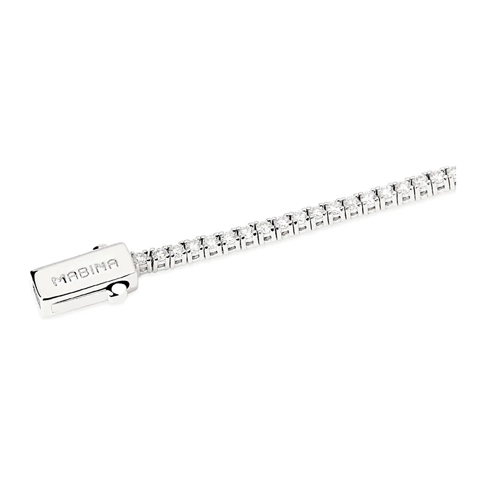 Bracciale Mabina My Diamond tennis 4 griffe — foto 2