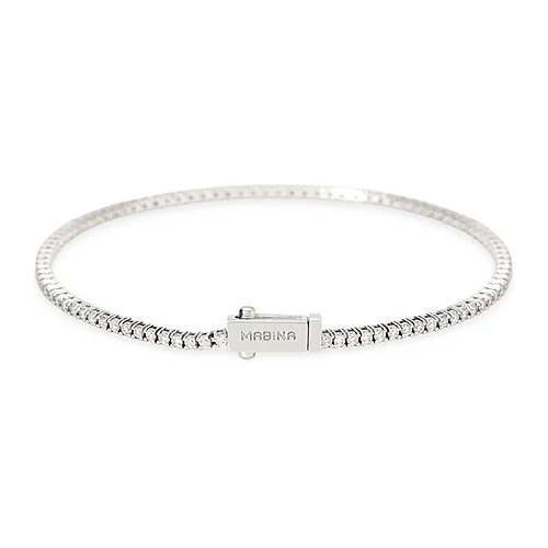 Bracciale Mabina My Diamond tennis 4 griffe